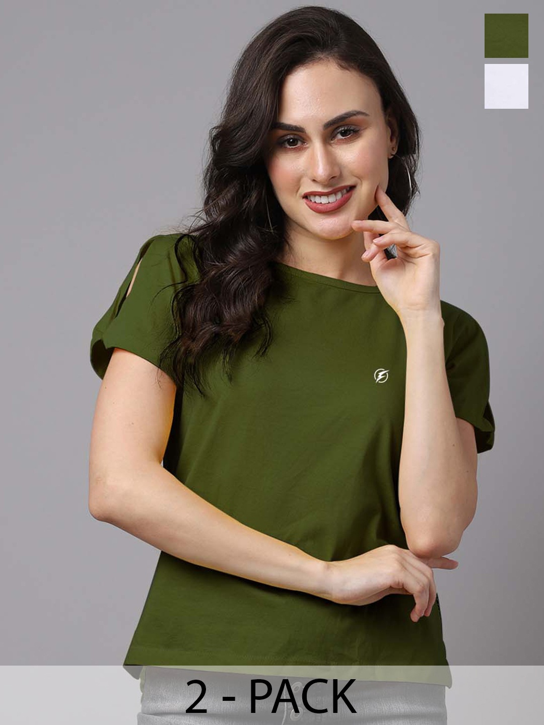 

Friskers Cotton Top, White