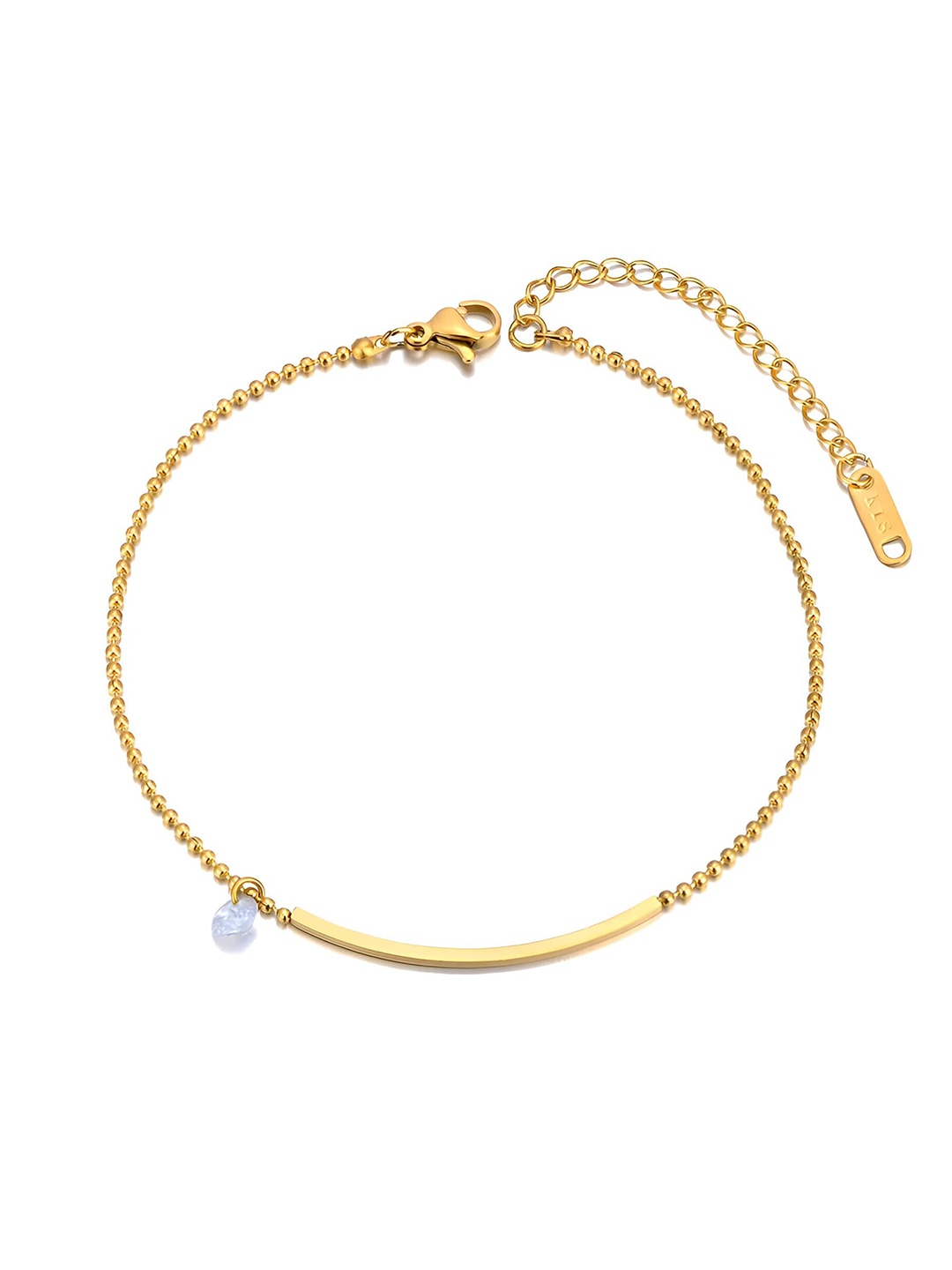 

Goho Dainty Charm Bracelet, Gold