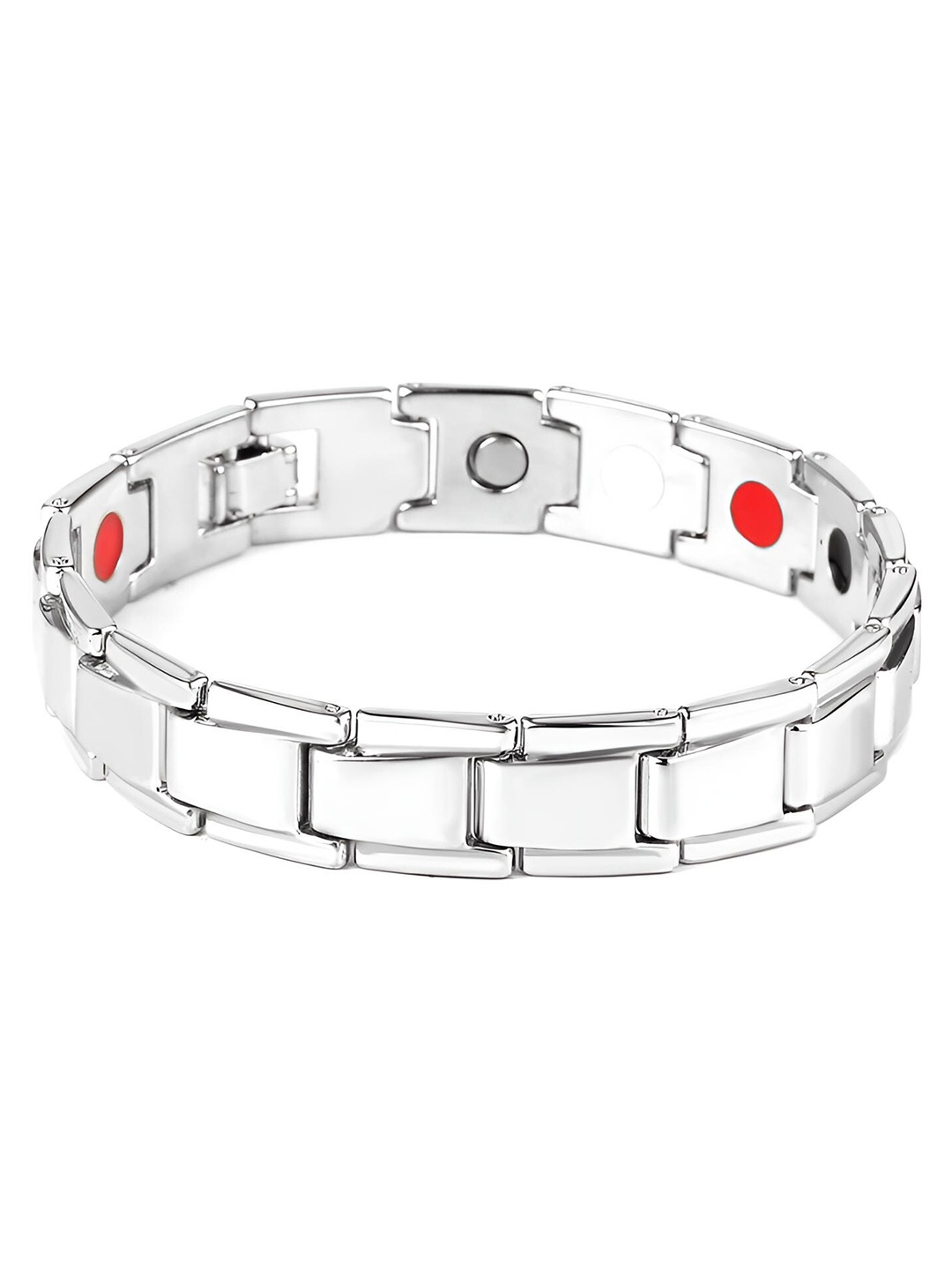 

Goho Men Link Bracelet, Silver