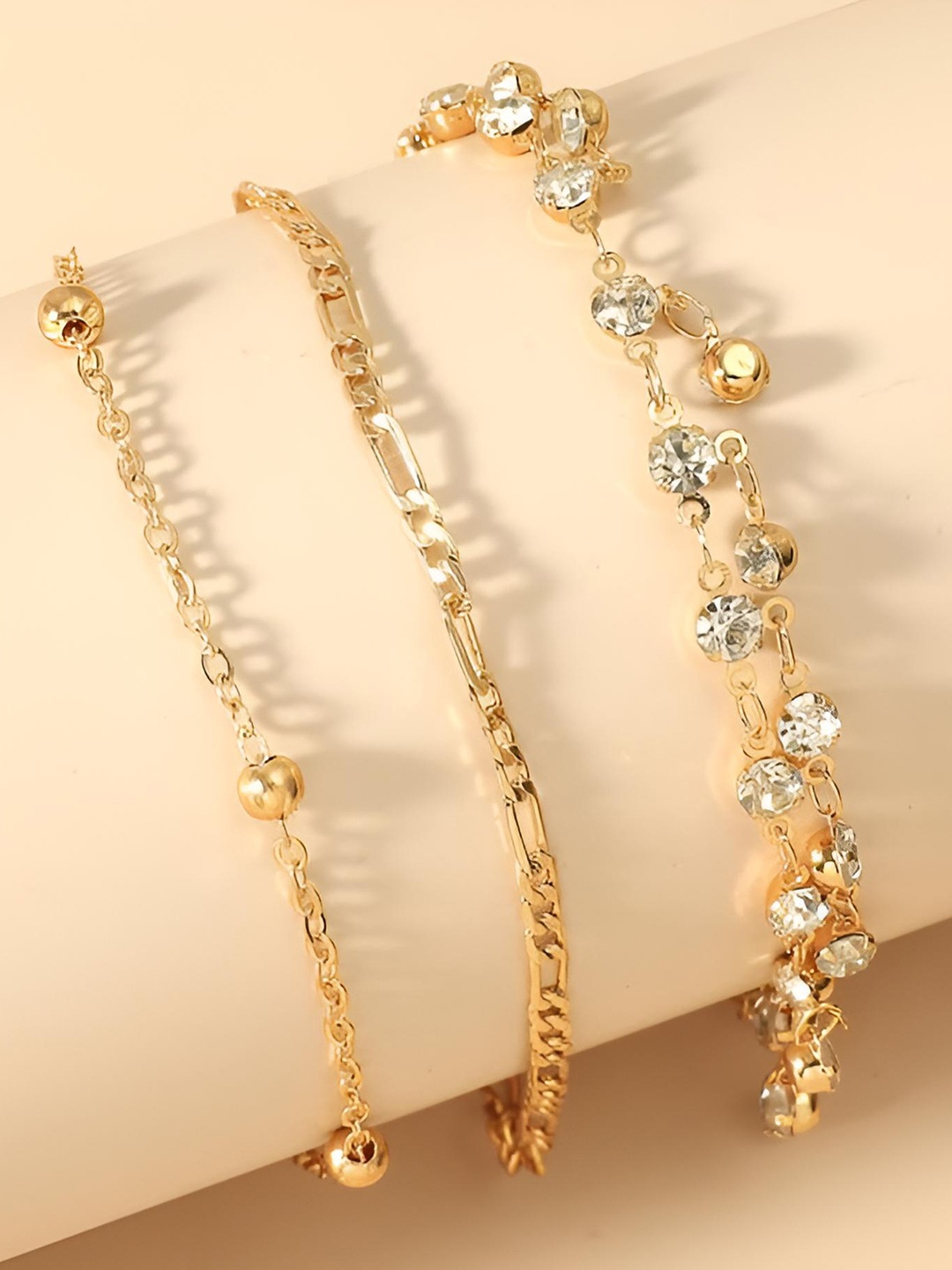 

Goho Women Link Bracelet, Gold