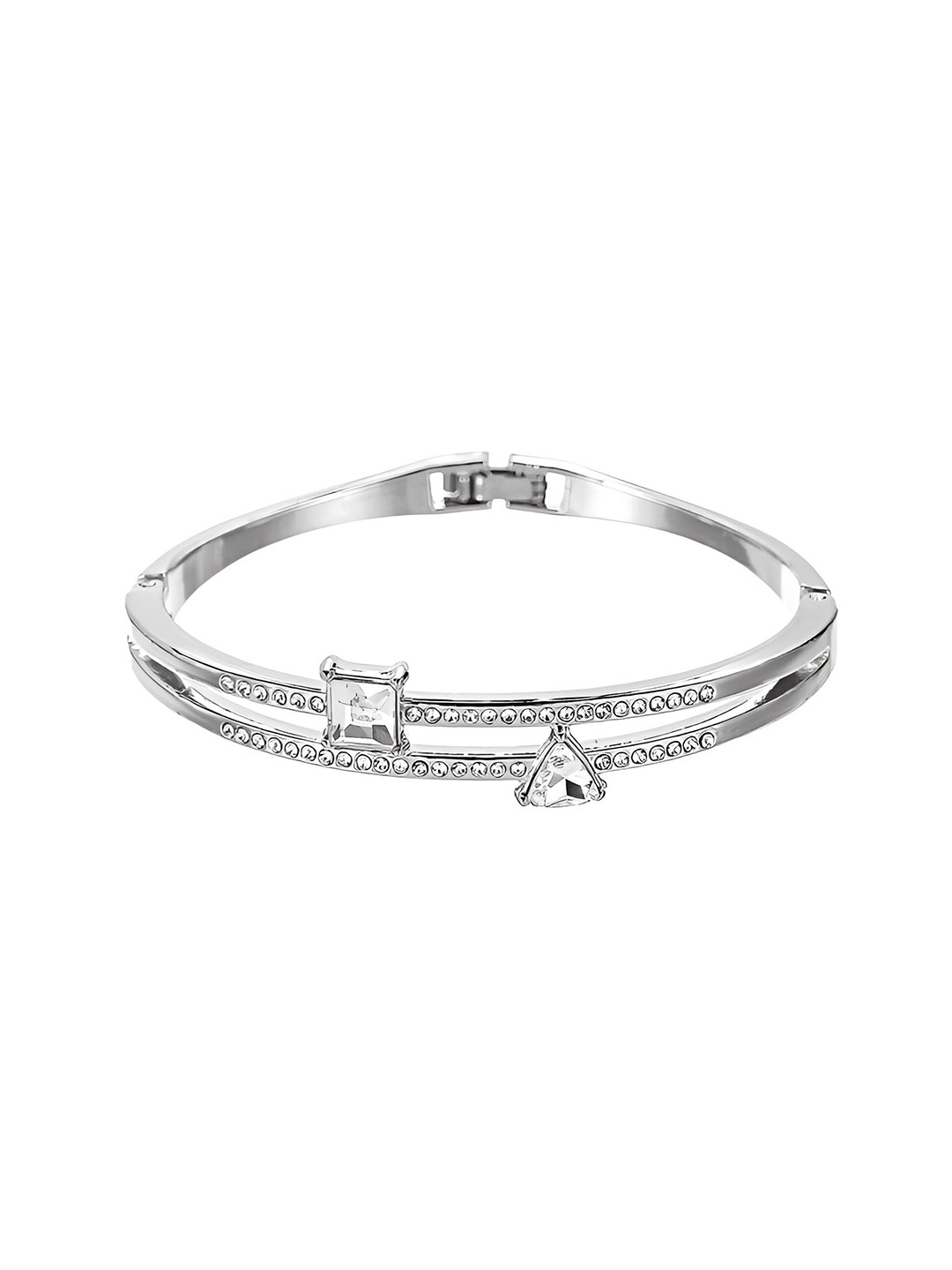 

Goho Women Bangle-Style Bracelet, Silver