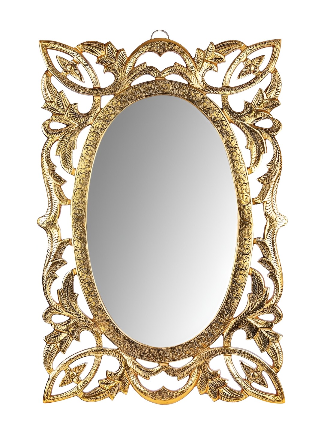 

NM Beige Oval Shaped Table Mirror