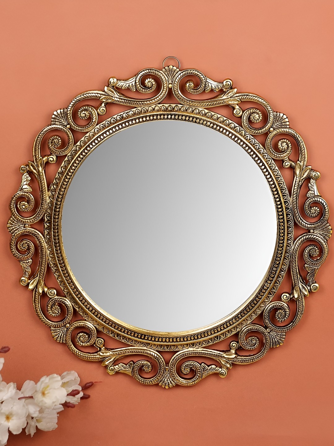 

NM Beige Circular Shaped Wall Mirrors