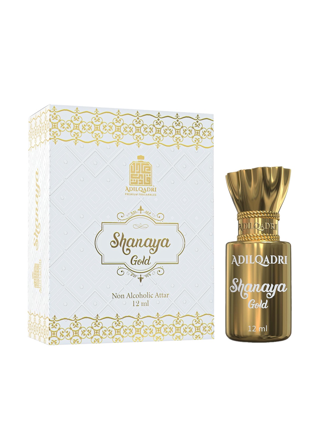 

ADILQADRI Shanaya Gold Non Alcoholic Attar - 12ml