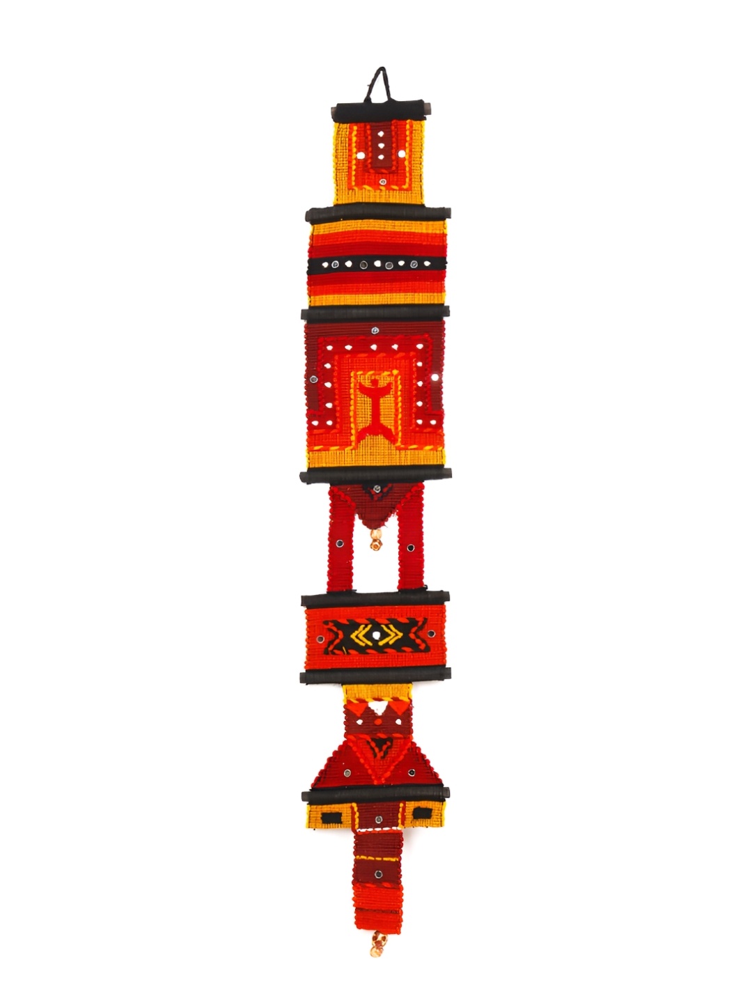 

YWULY Red Cotton Tapestry Hanging Wall Decor, Orange