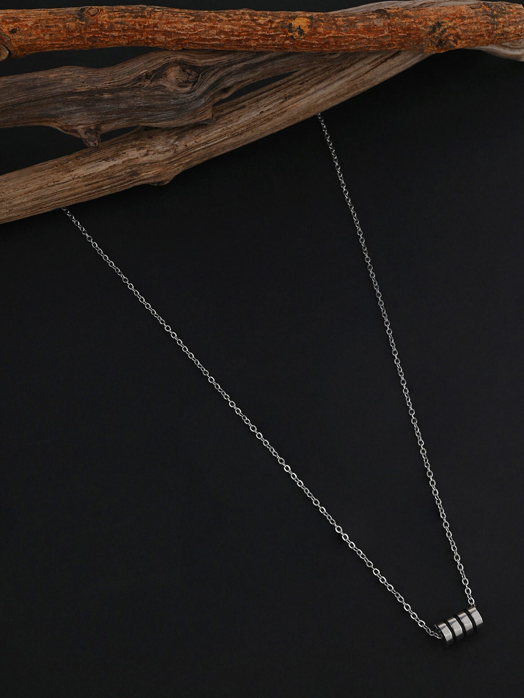 

E2O Necklace, Silver