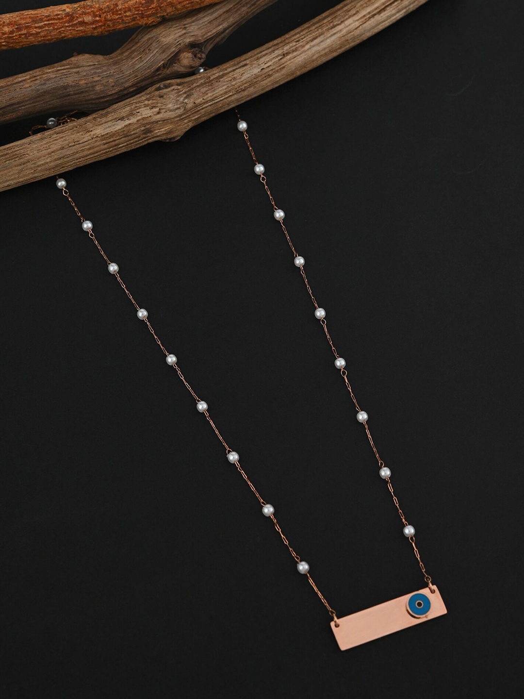 

E2O Gold-Plated Layered Necklace, Silver