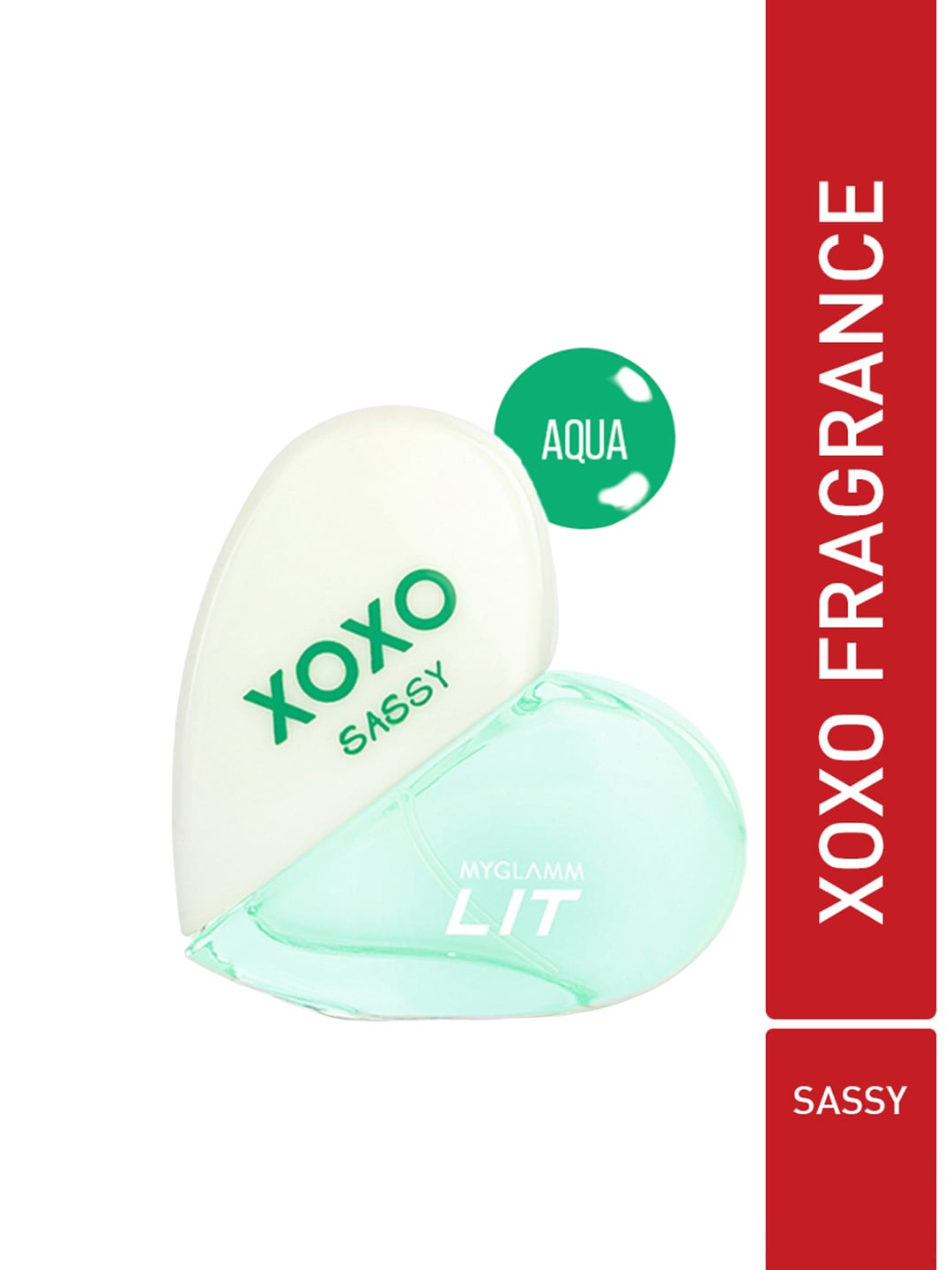 

MyGlamm LIT XOXO Long Lasting Fragrance - Sassy - 25 ml, Green