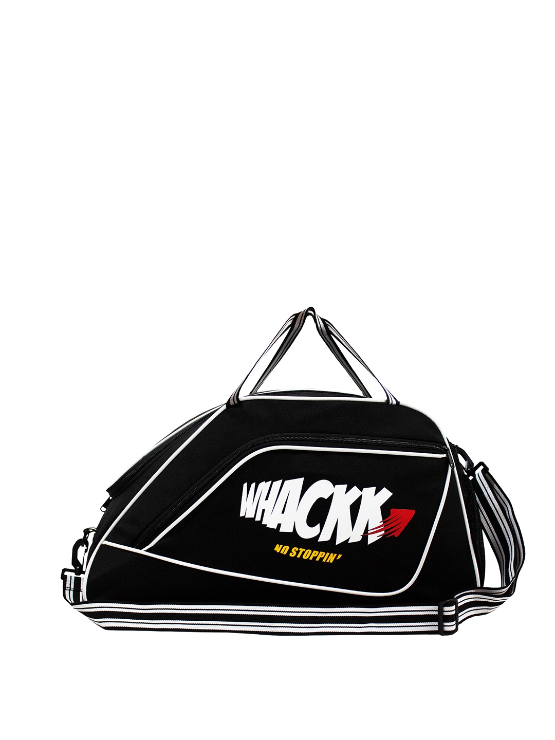 

Whackk Medium Sports or Gym Duffel Bag, Black