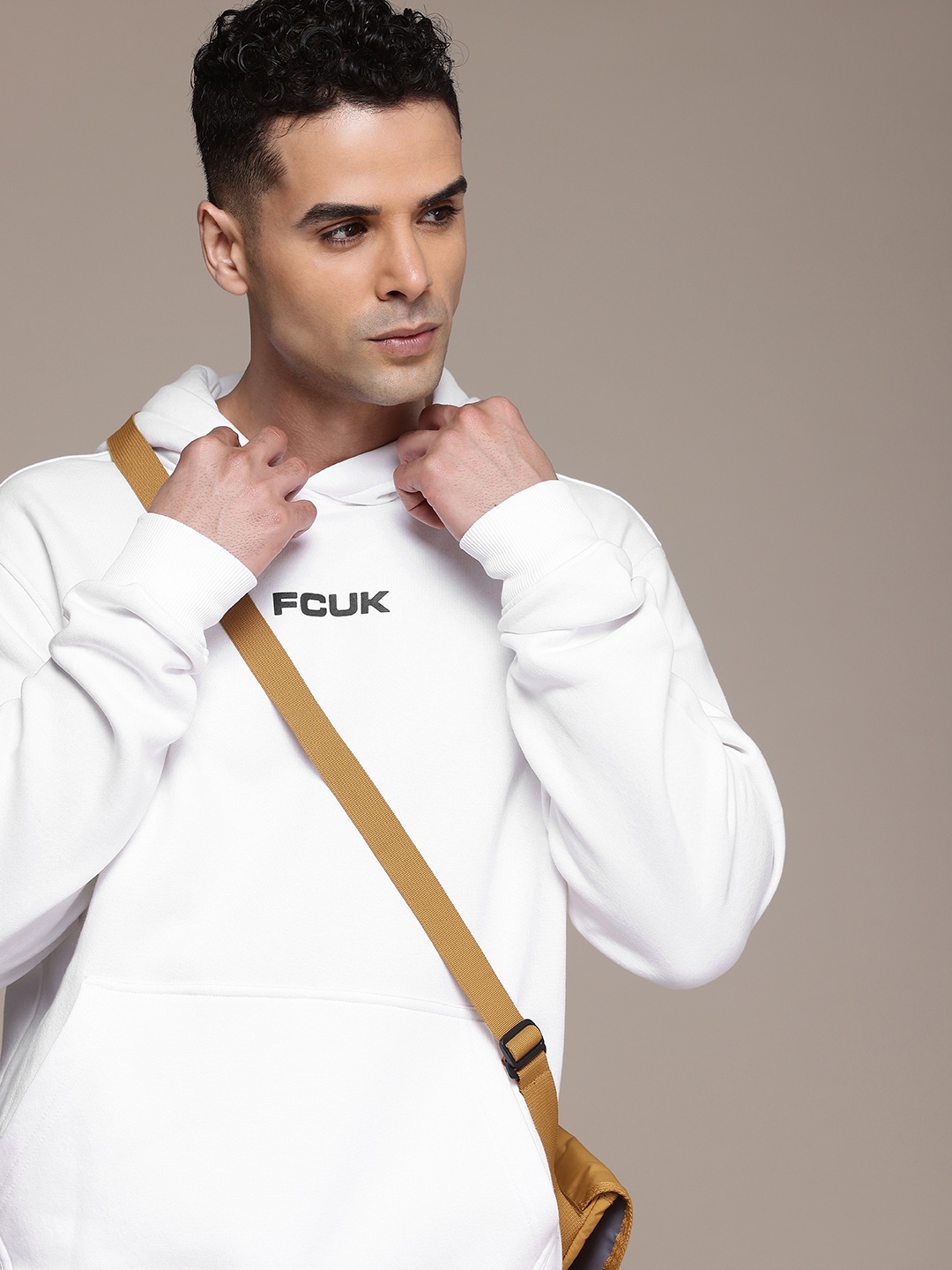 

FCUK Hooded Sweatshirt, White