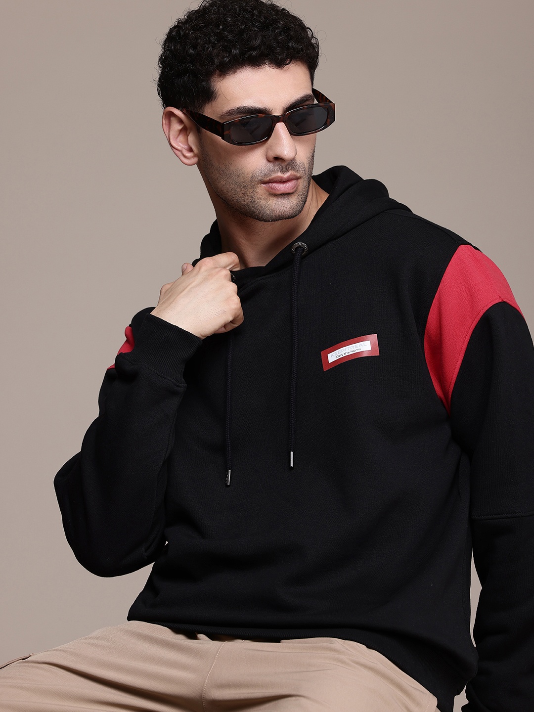 

FCUK Hooded Sweatshirt, Black