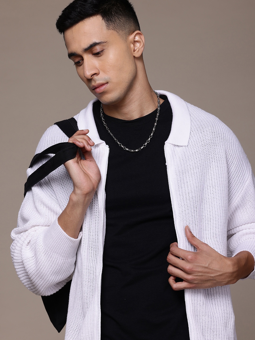 

The Roadster Lifestyle Co. Ribbed Sweater, White
