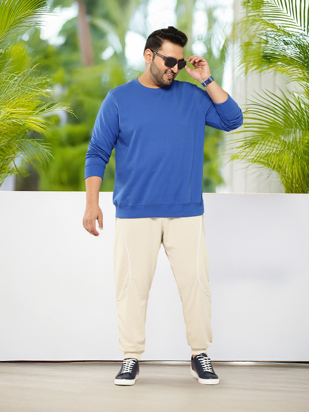 

Sztori Timeless Sztori Plus Size Sweatshirt, Blue