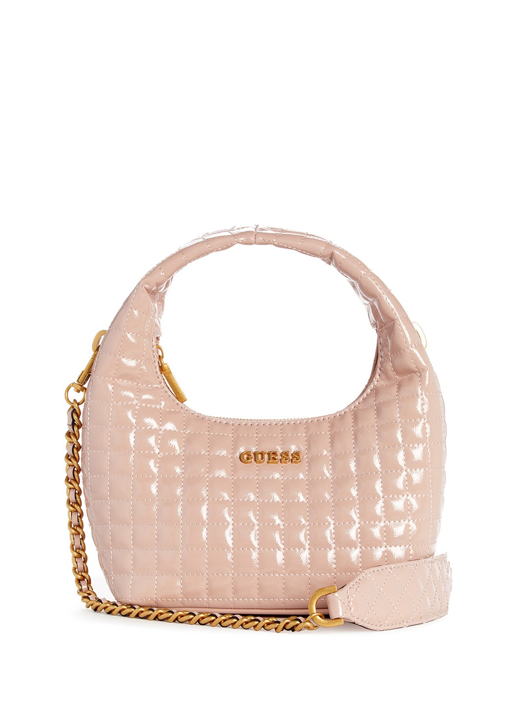 

GUESS Textured Bucket Hobo Bag, Pink