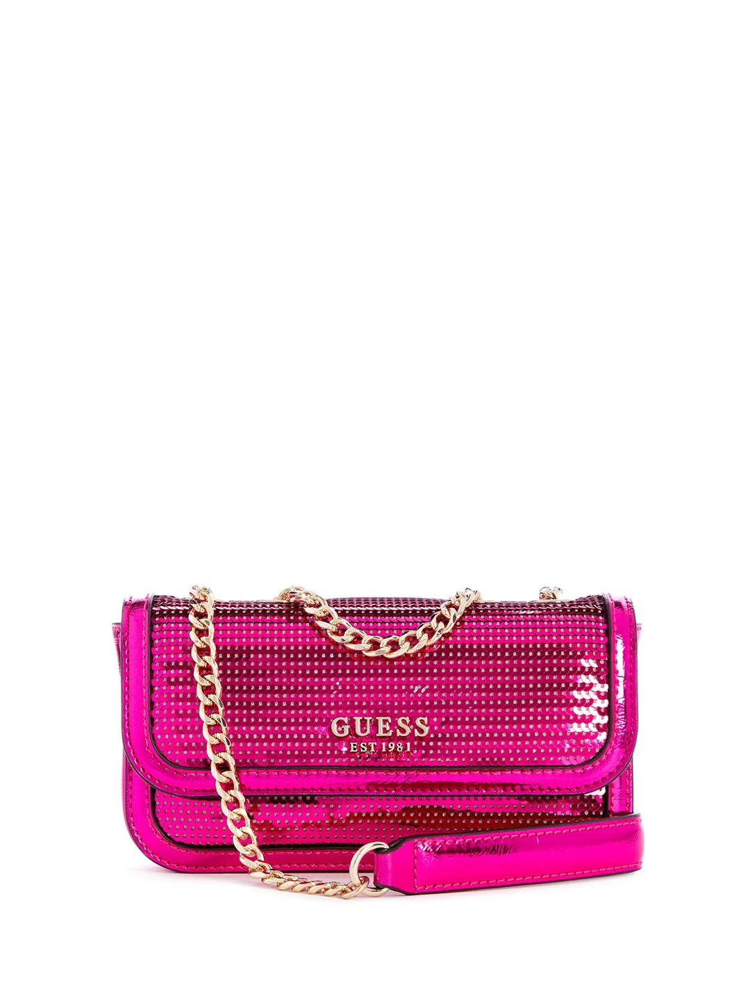 

GUESS Embellished Swagger Sling Bag, Fuchsia