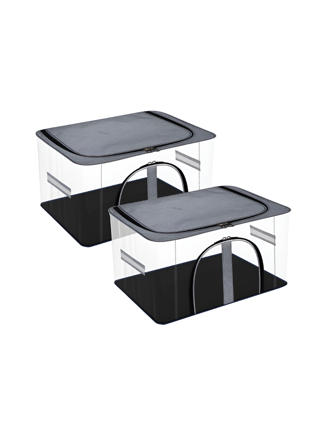 

Kuber Industries Grey 2 Pieces Regular Shoes Organiser