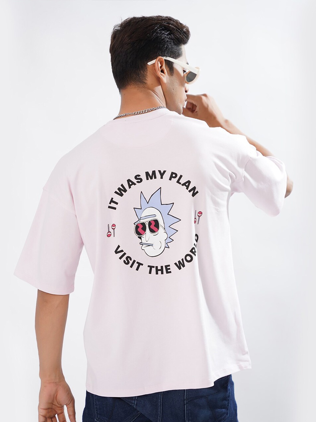 

ROYALTAIL Men Applique T-shirt, Pink