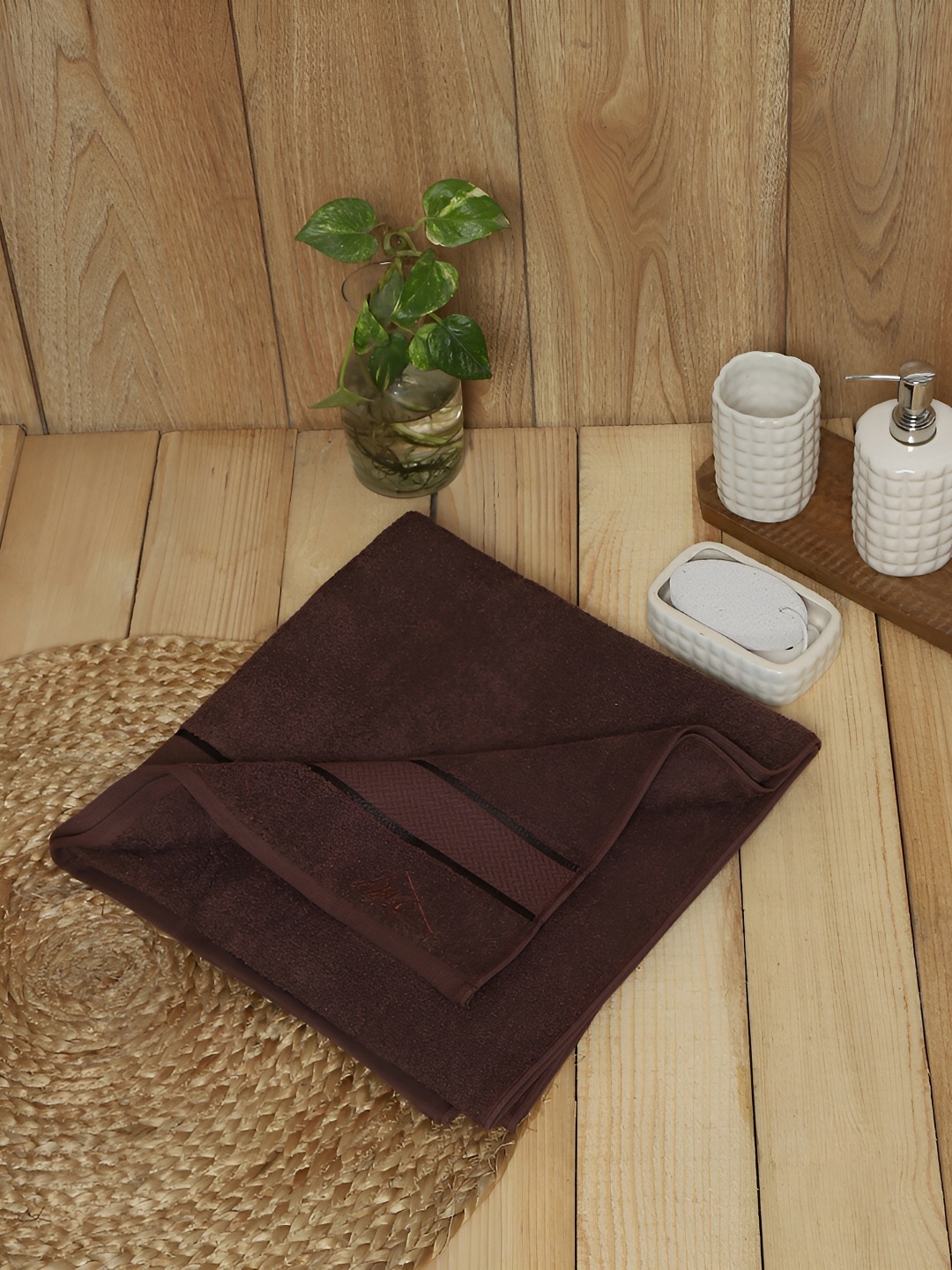

Monte Carlo Brown Cotton 450 GSM Bath Towel