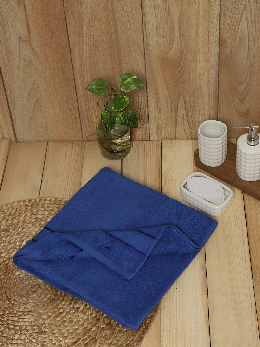 

Monte Carlo Blue Cotton 450 GSM Bath Towel