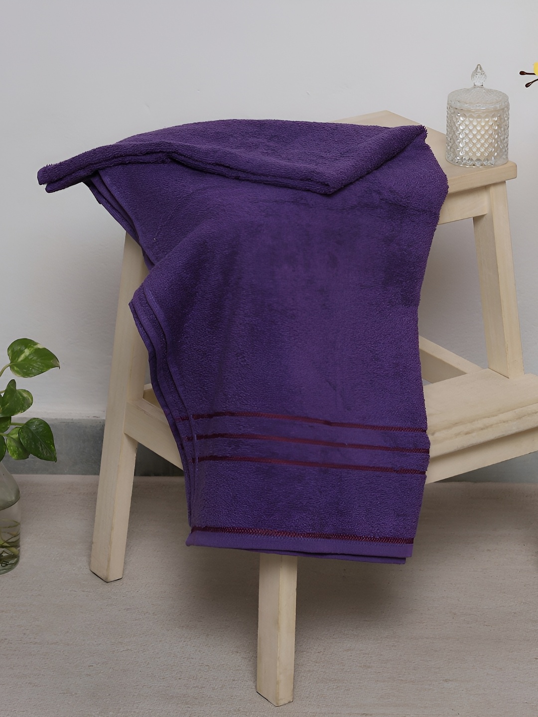 

Monte Carlo Purple Cotton 350 GSM Bath Towel