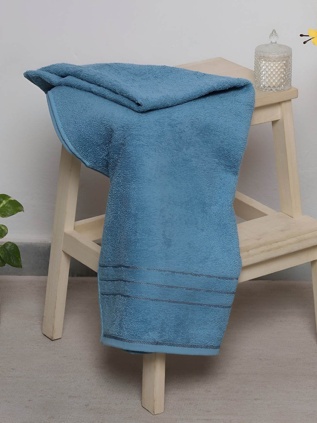 

Monte Carlo Blue Cotton 350 GSM Bath Towel