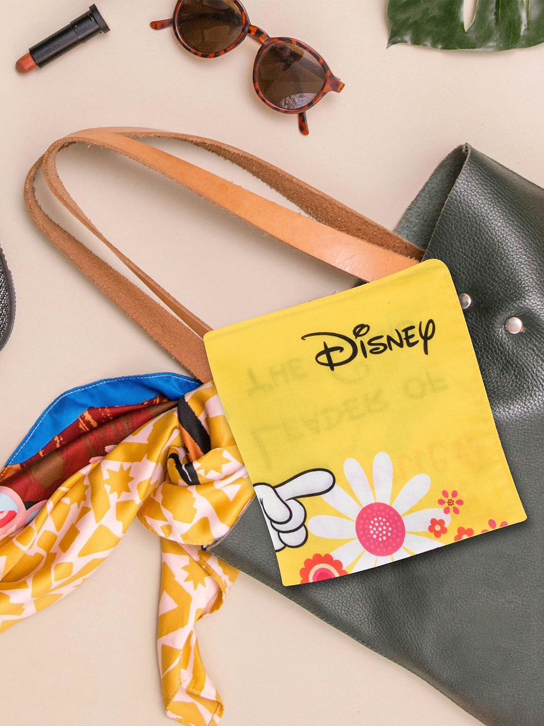

Kuber Industries Kids Pack Of 12 Disney Printed Cotton Handkerchief, Blue