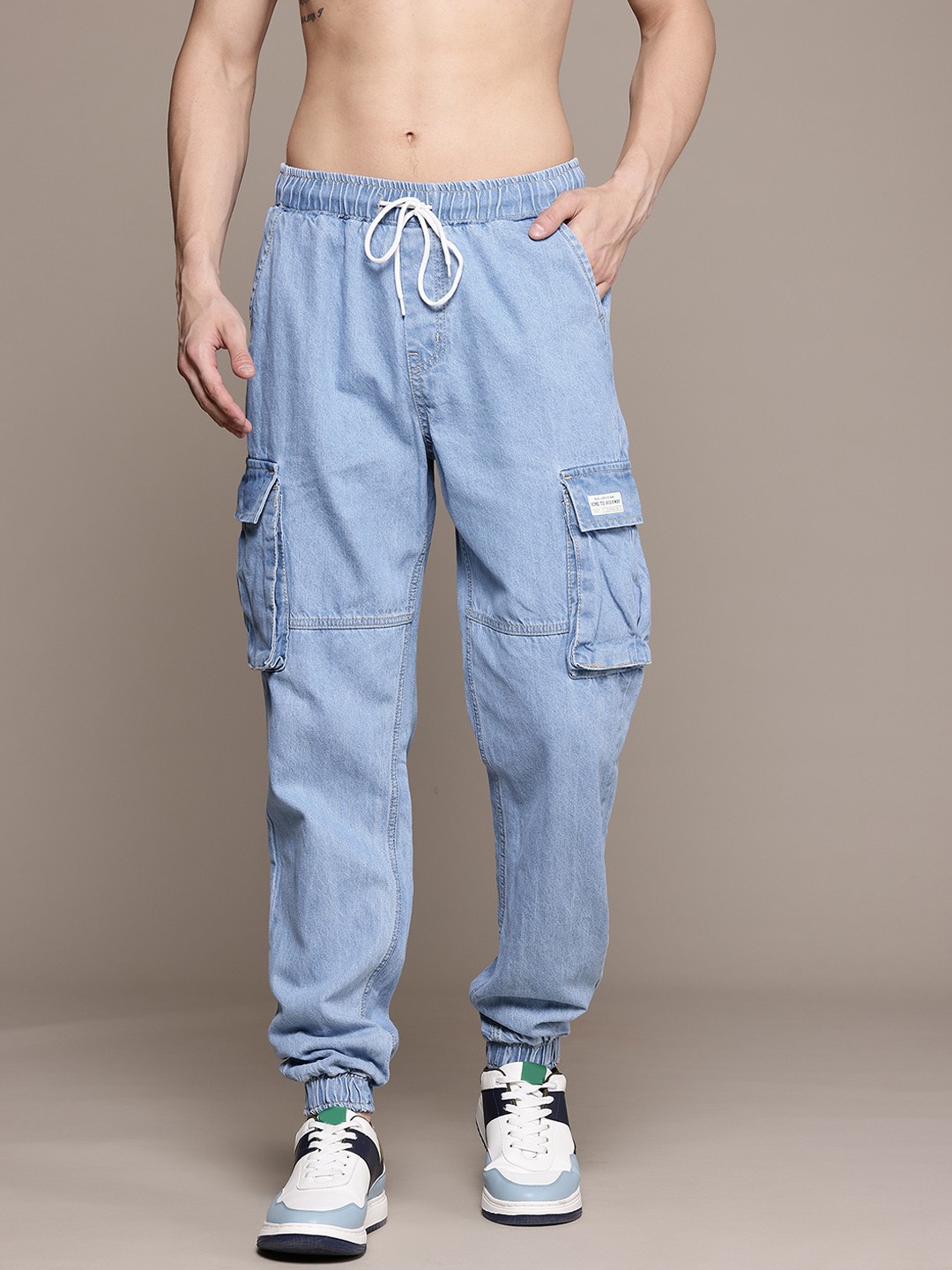 

The Roadster Lifestyle Co. Men Jogger Jeans, Blue