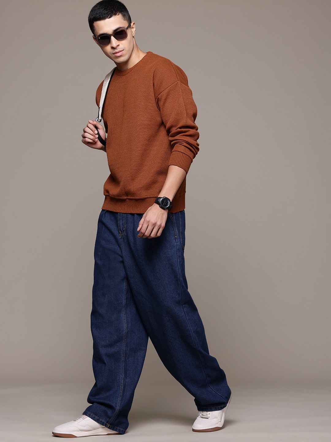 

Roadster Men Loose Fit Jeans, Blue