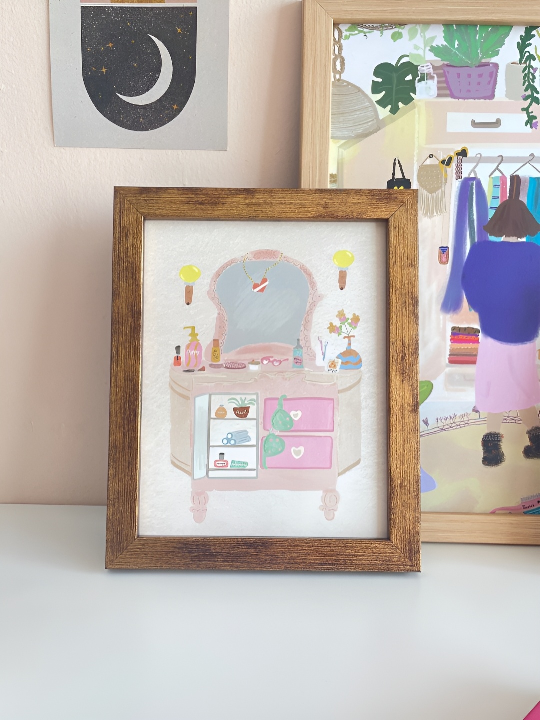 

HYPPY Brown & White Wooden Wall Paintings
