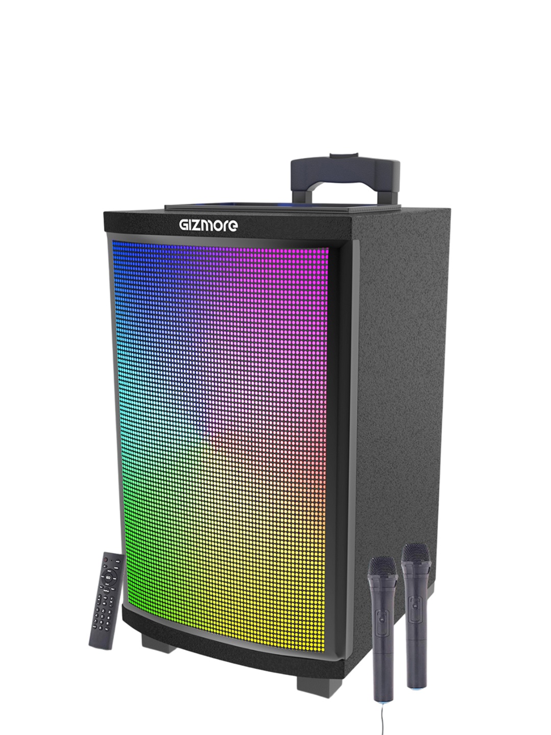 

GIZMORE 200 W Thunder Dj Trolley Party Speakers, Black