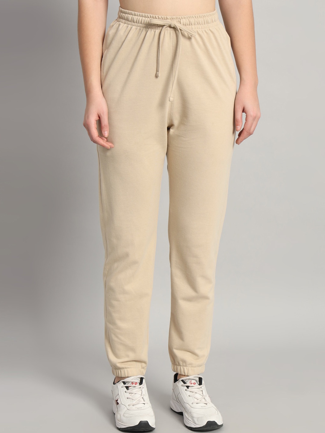 

MKH Women Mid Rise Joggers, Beige