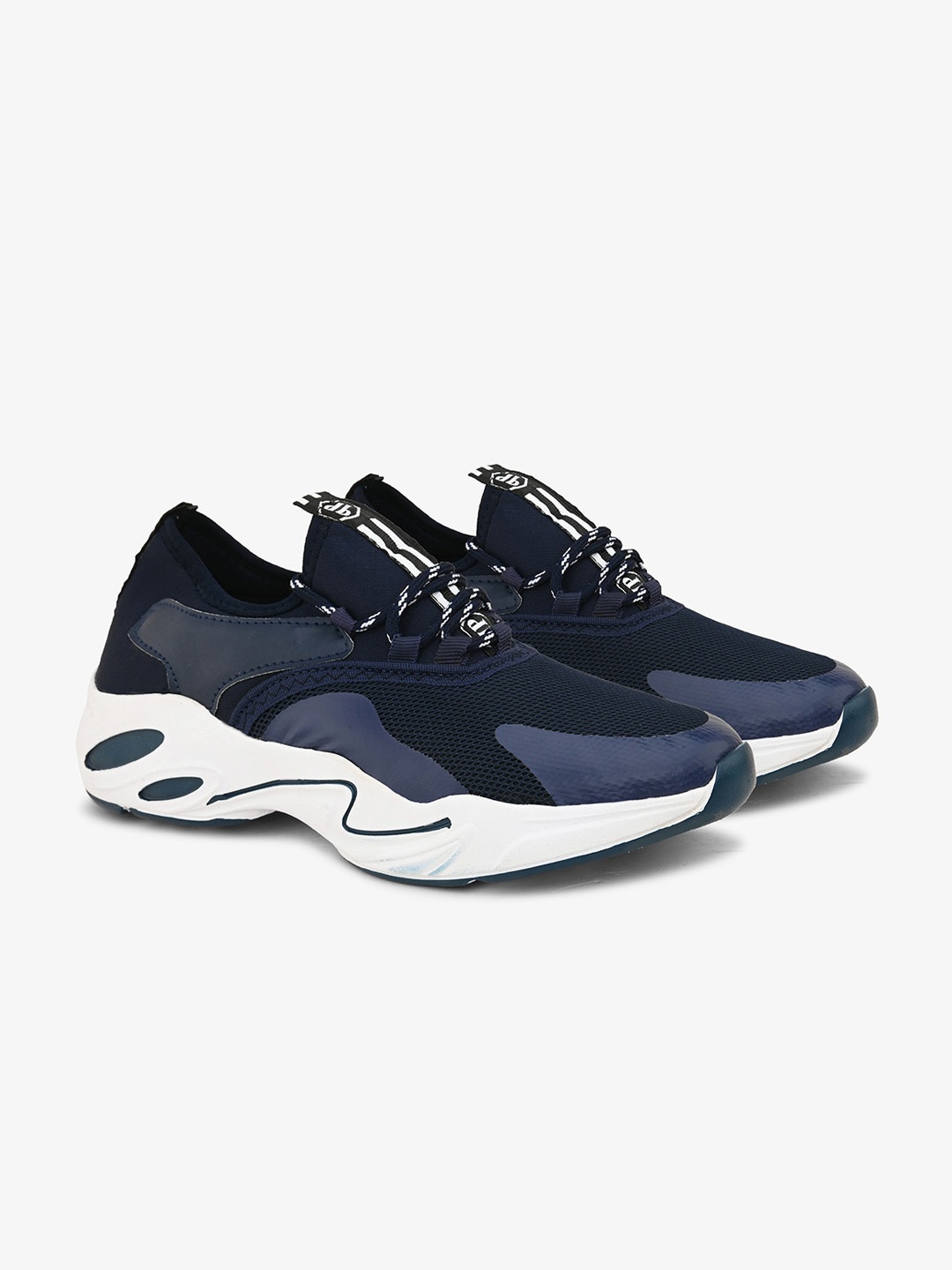 

IMCOLUS Men Round Toe Mesh Sneakers, Blue