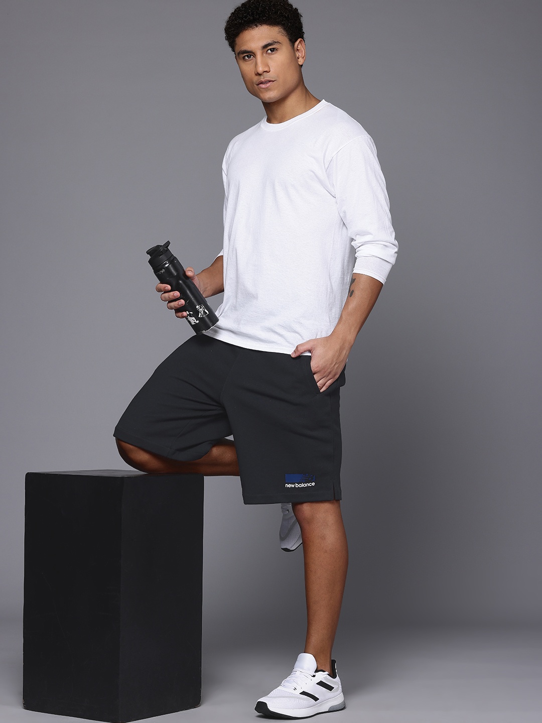 New Balance Men Sports Shorts, Black