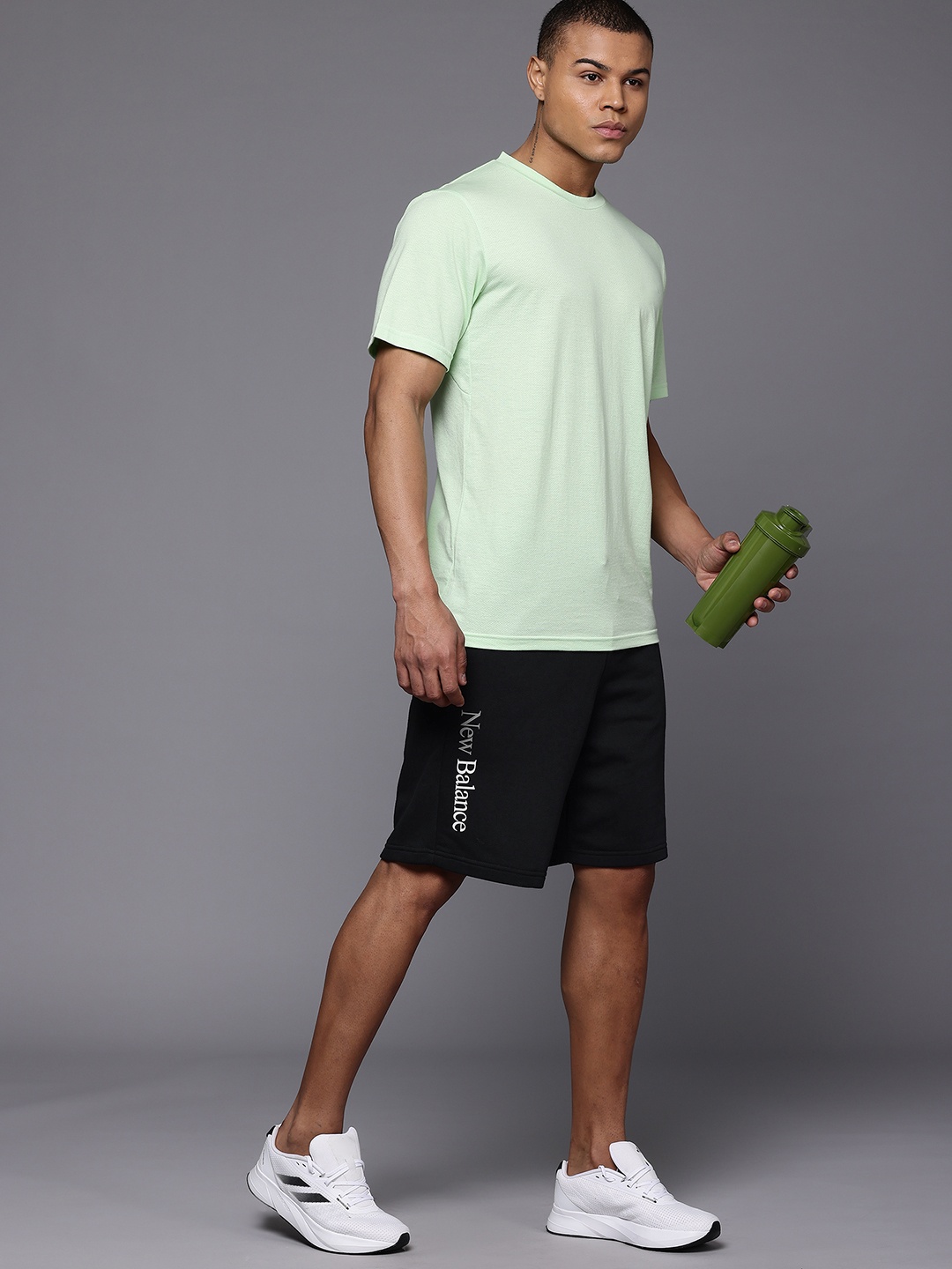 

New Balance Men Sports Shorts, Black