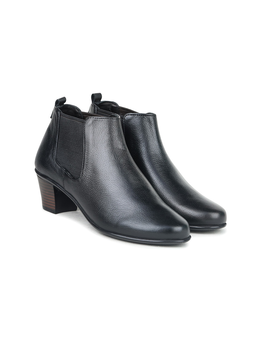 

Zoom Shoes Women Block Heel Chelsea Boots, Black