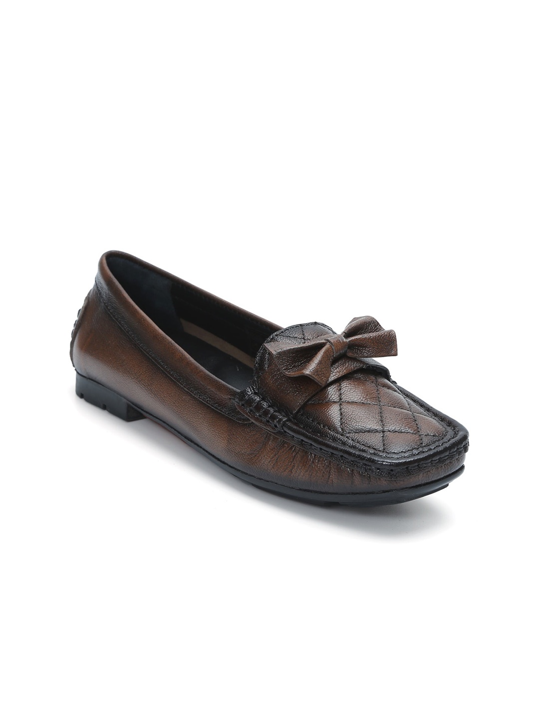 

Zoom Shoes Women Bow Detail Leather Slip-On Sneakers, Copper