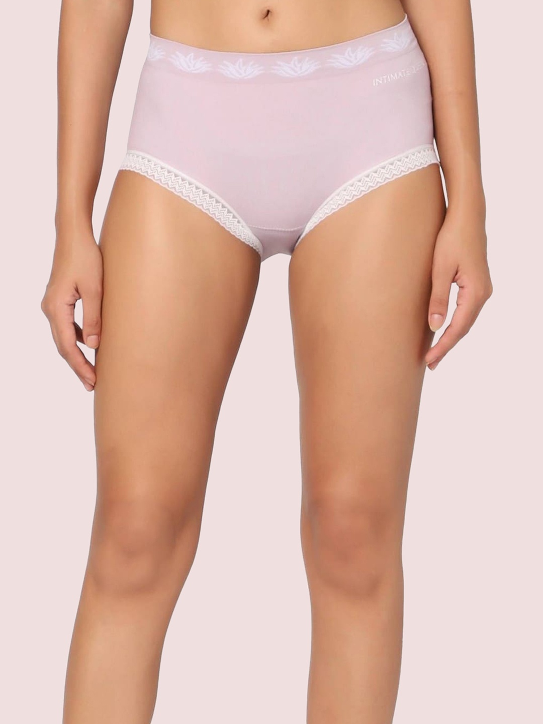 

INTIMATE QUEEN Cotton Candy Moisture Wicking Hipster Brief, Peach