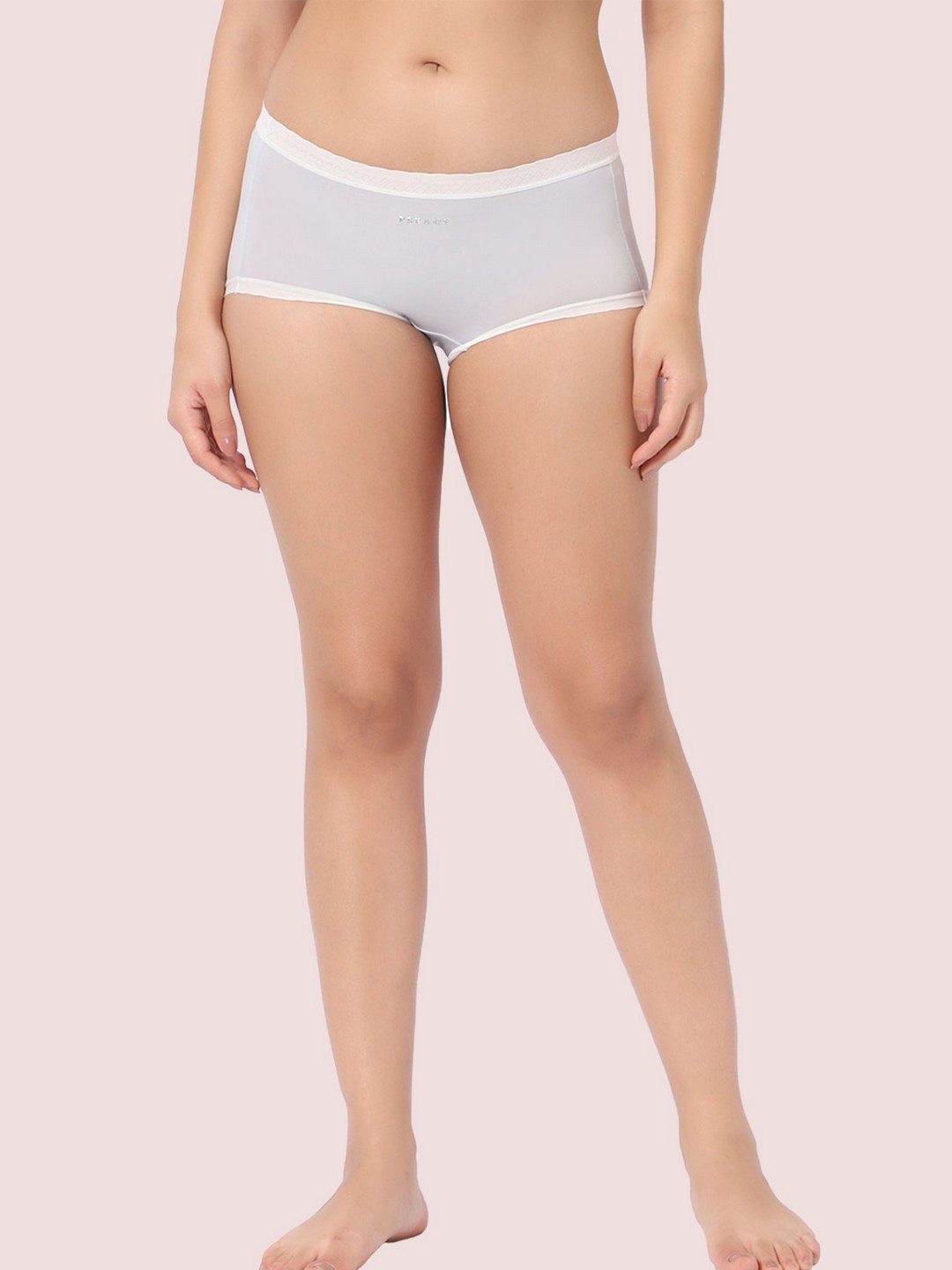 

INTIMATE QUEEN Corn Bae Full Coverage Boy Shorts Lacy Bikini Briefs, Blue