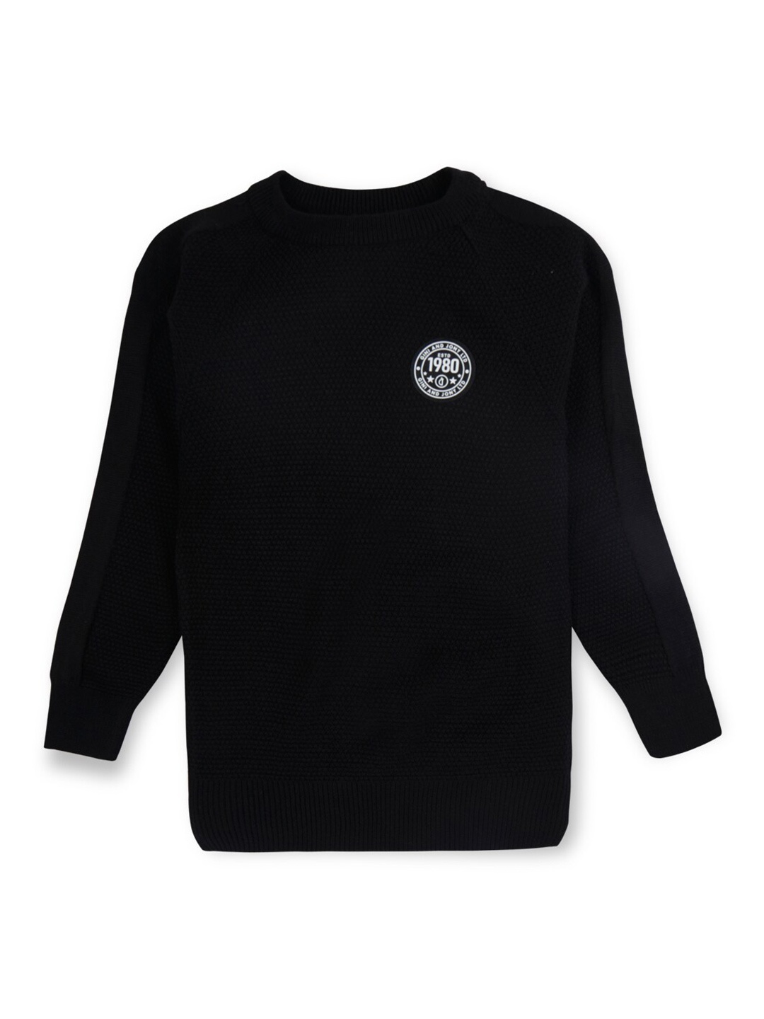 

Gini and Jony Boys Acrylic Pullover, Black