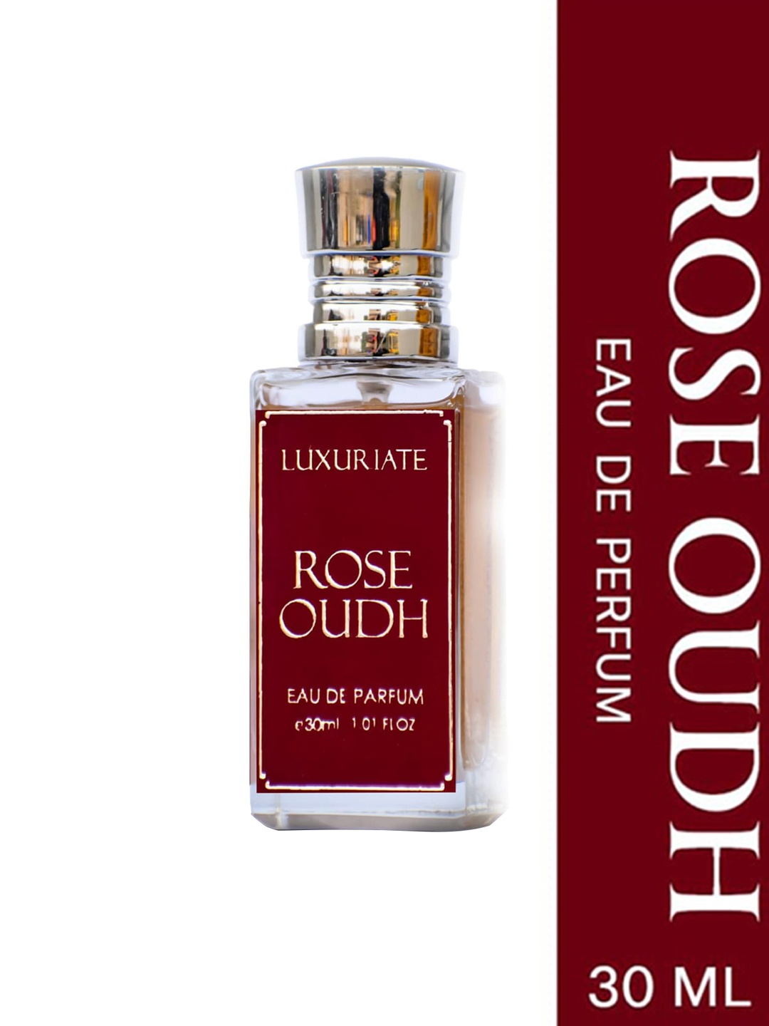 

LUXURIATE Rose Oudh Eau De Parfum - 30 ml, Maroon