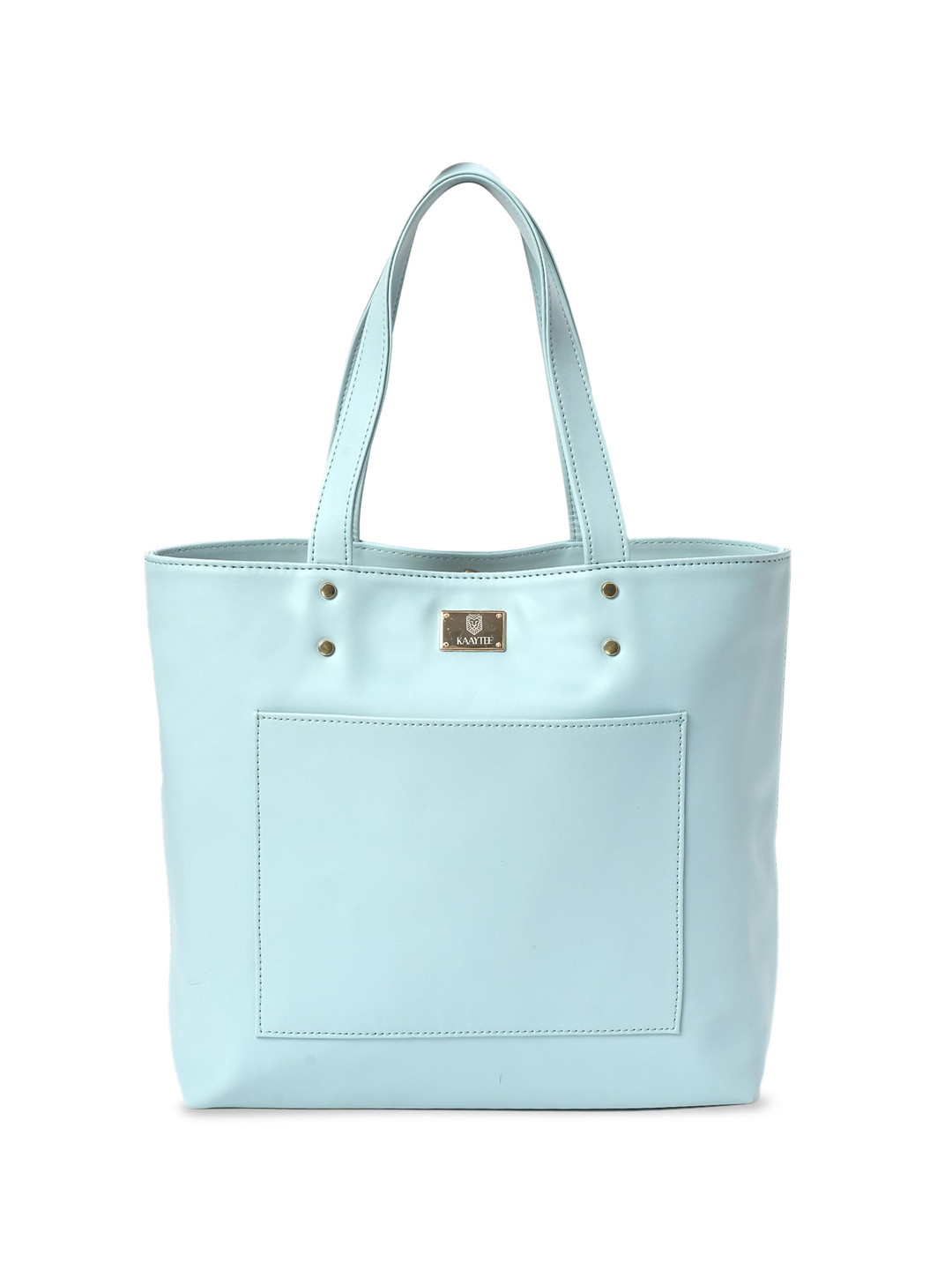 

KAAYTEE Oversized Structured Shoulder Bag, Blue