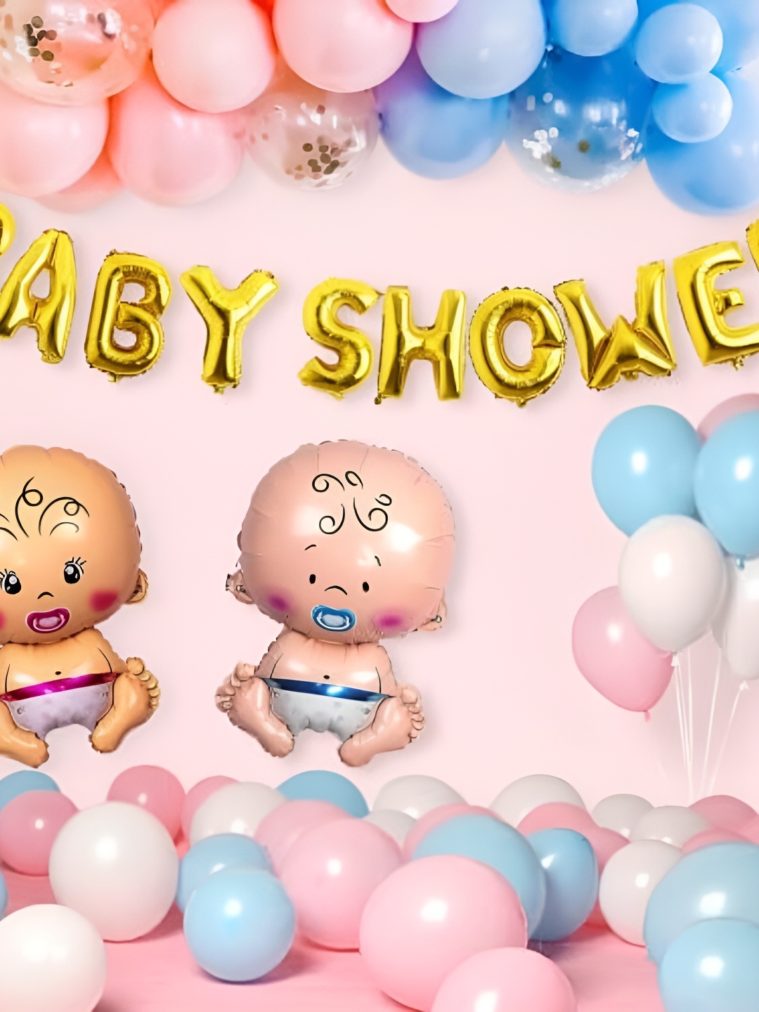 

Special You Pink & Blue Textured Baby Shower Decor Items