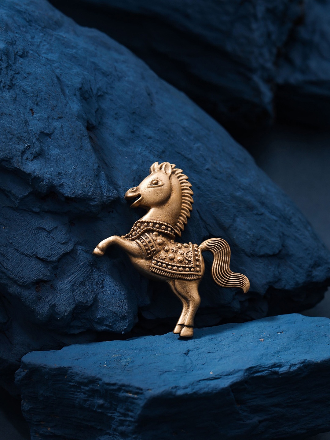 

RAMO Boys Heritage Horse Brooch, Gold