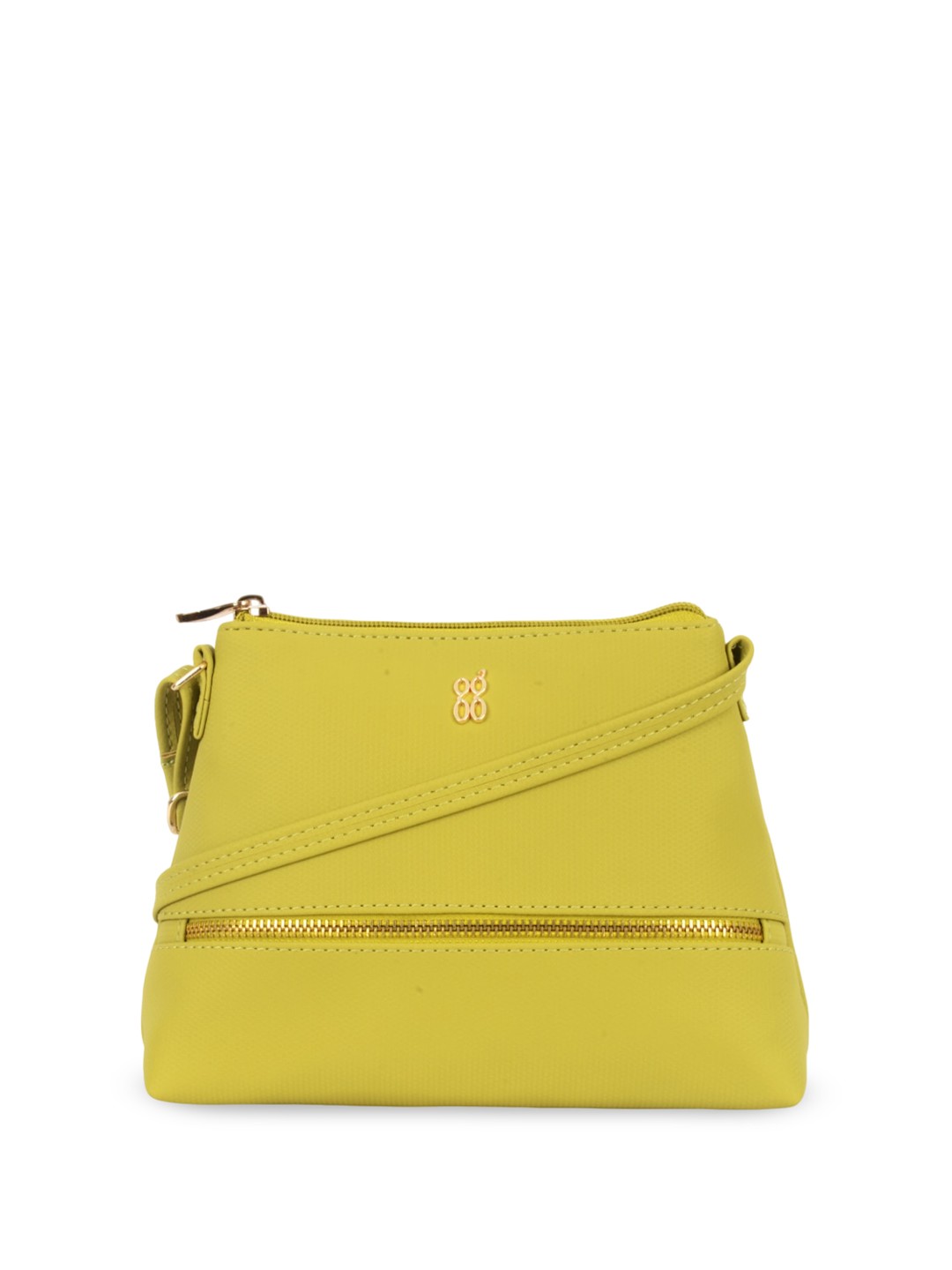 

Baggit Structured Sling Bag, Green