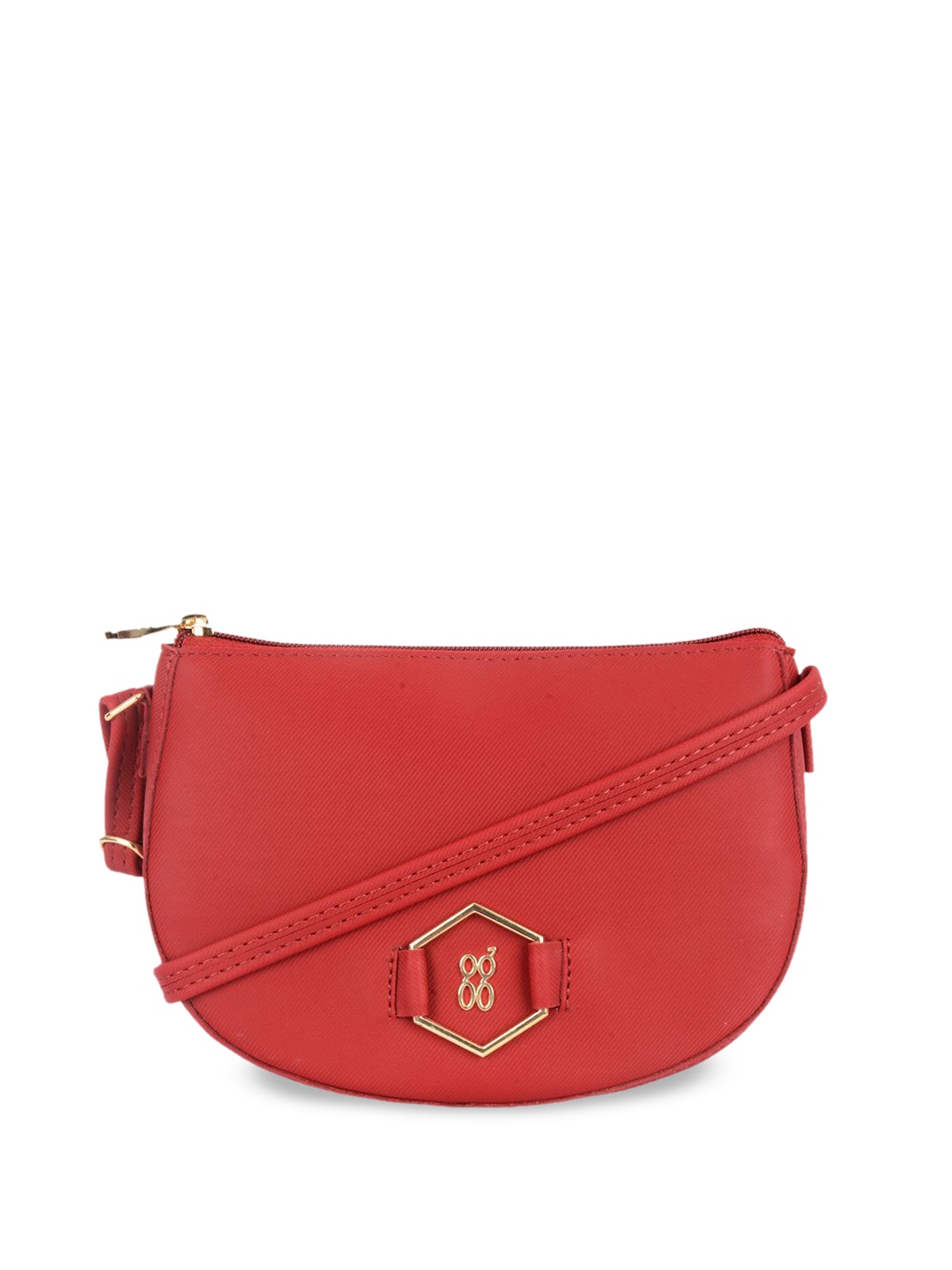 

Baggit Half Moon Sling Bag, Red