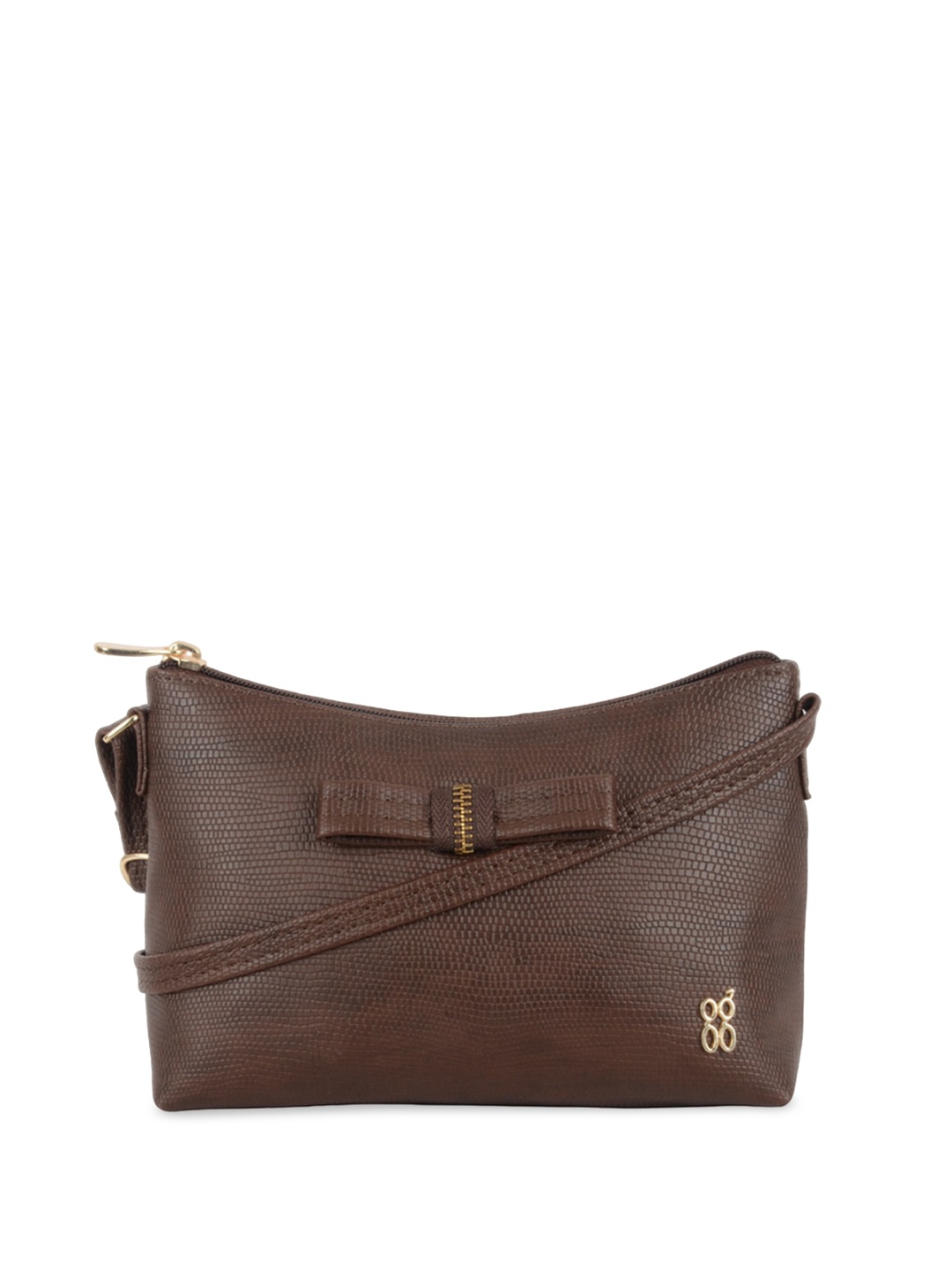 

Baggit Structured Sling Bag, Brown