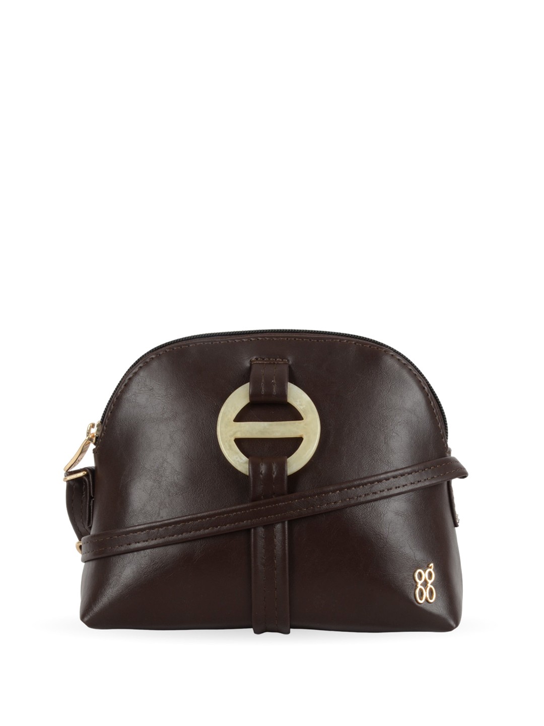 

Baggit Structured Sling Bag, Brown