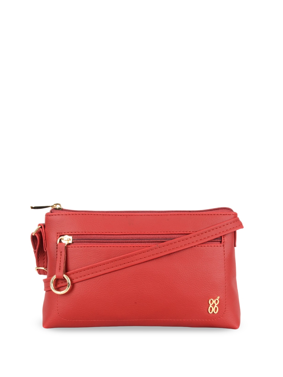 

Baggit Structured Sling Bag, Red