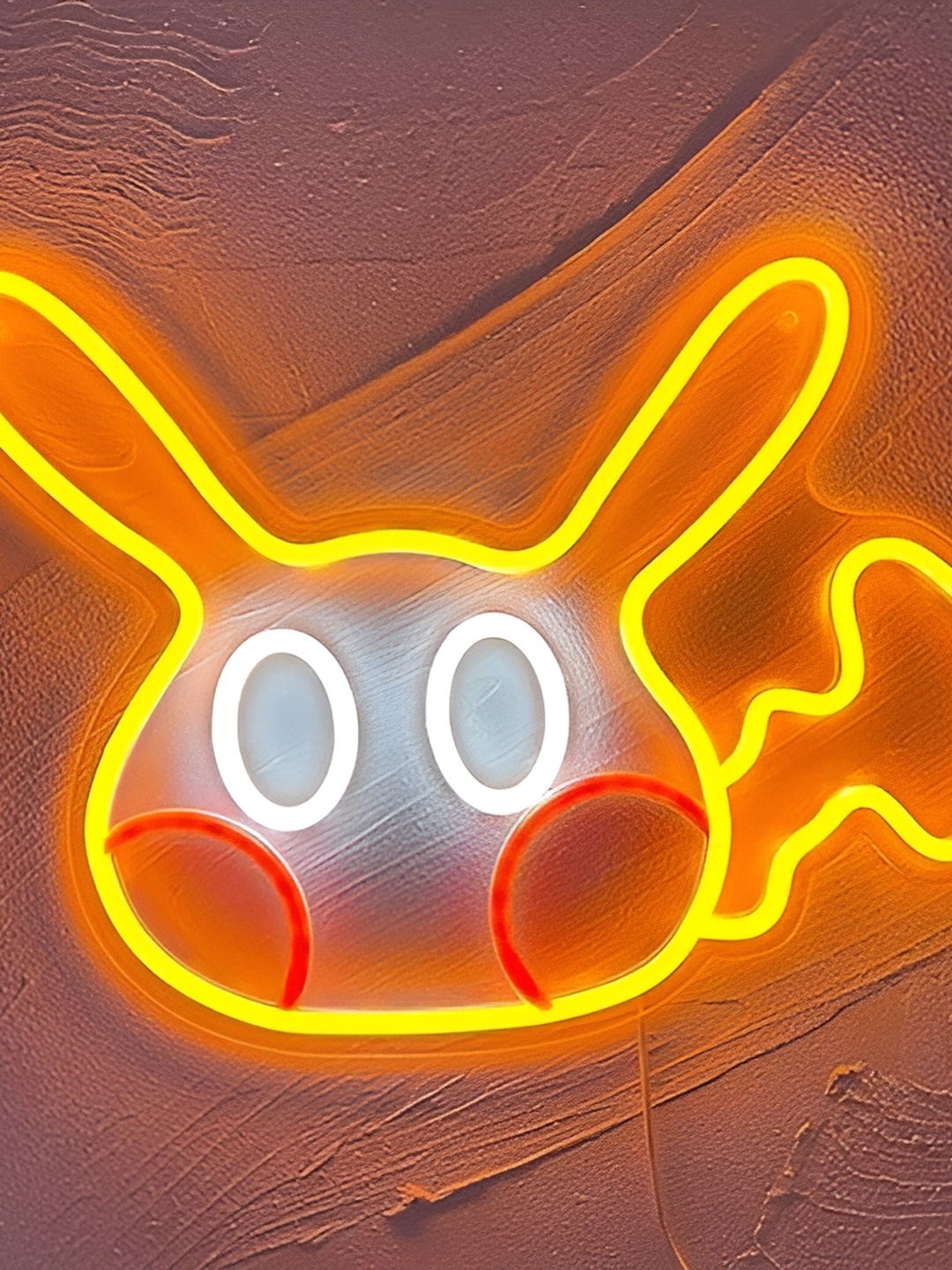

the party planet Yellow & White Cartoon Shaped Acrylic LED Neon Lights