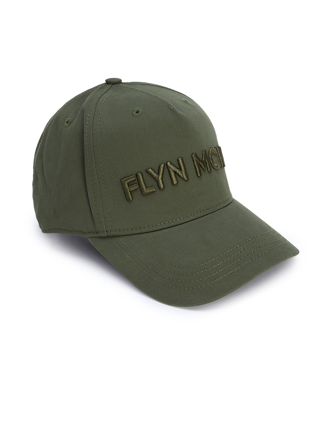 

Flying Machine Men Embroidered Twill Baseball Cap, Green